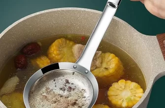 Ковш из нержавеющей стали для удаления пены и масла